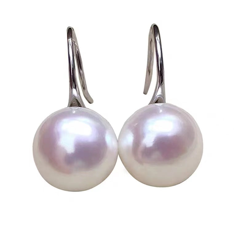 Natural pearl earrings 925 silver WRX Pearls wholesale