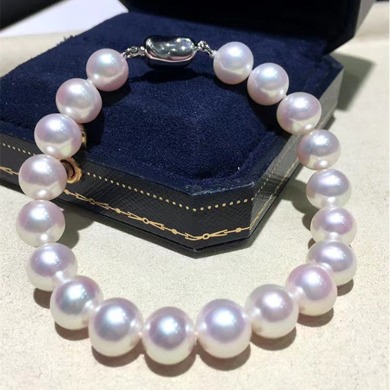 High quality white pearl bracelet WRX Pearls wholesale
