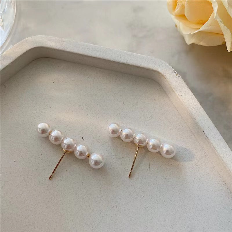 AAAAA High quality natural pearl ear pin WRX Pearls wholesale